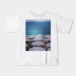 Beach brollies Kids T-Shirt